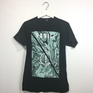 Panic At The Disco P!ATD S Small T-Shirt Black